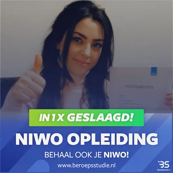 Geslaagde voor de NIWO opleiding