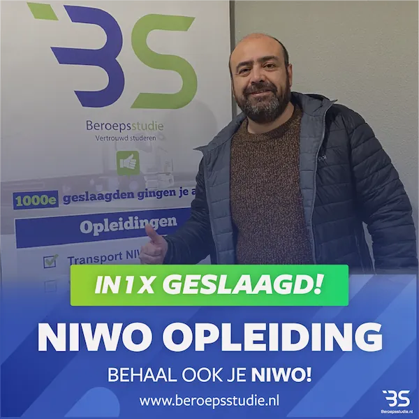 Geslaagde voor de NIWO opleiding