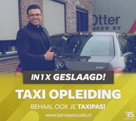 Taxipas behalen geslaagde