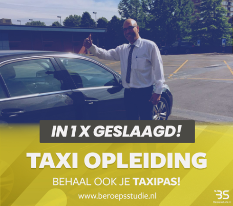 taxi opleiding geslaagde