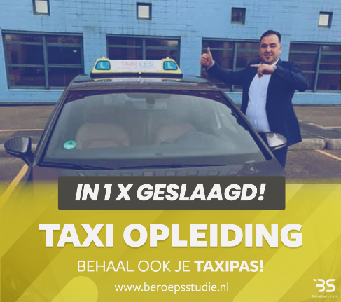 taxi opleiding geslaagde