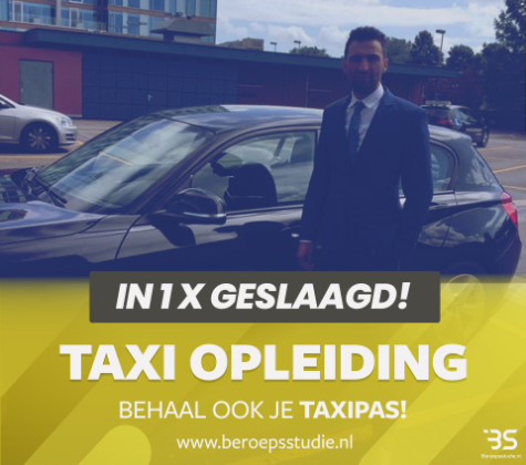 Taxipas behalen geslaagde