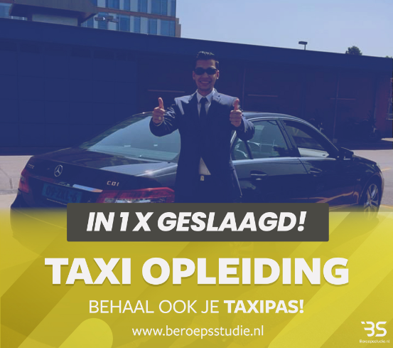 Taxi cursus geslaagde