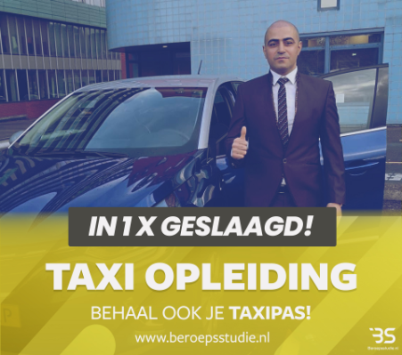 Taxi cursus geslaagde